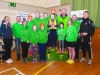Members of the Glaslough Harriers AC team, who were winners of the Sir Shane Leslie Cup for the Best Overall Club at the Glaslough Harriers Road Races last Sunday. Â©Rory Geary/The Northern Standard