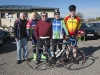 At the cycle for Scoil Mhuire, Gransha on Sunday morning last were (L-R) Martin Rushe, Barry Cassidy, Francie McQuaid, Ivor Lendrum and Gerard McCourt. Â©Rory Geary/The Northern Standard