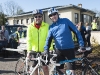 Shane Mulligan and Declan Smyth at the cycle for Scoil Mhuire, Gransha, on Sunday morning last. Â©Rory Geary/The Northern Standard