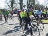 Some of the cyclists starting on the cycle for Scoil Mhuire, Gransha, last Sunday morning. Â©Rory Geary/The Northern Standard