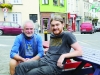 At the festival was Padraig Fitzgerald with Stephen McGrath from Crow Black Chicken. Â©Rory Geary/The Northern Standard