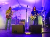The Steepwater Band on stage at the marquee. Â©Rory Geary/The Northern Standard