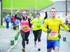Two of the runners are delighted to finish the event. Â©Rory Geary/The Northern Standard
