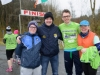 Pictured at the McKenna Famlly 5k in Rossmore Park were (L-R) Terry Treanor, MIchael McElroy, Aaron McElroy and Eleanor McElroy. Â©Rory Geary/The Northern Standard