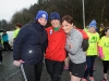 Taking part in the McKenna Family 5k for the Kevin Bell Repatriation Fund were (L-R) Martina Larmer, Brendan Barry and Emer McKenna. Â©Rory Geary/The Northern Standard