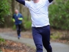 Paul Bond in happy mood as he approached the finishline of the 5k. Â©Rory Geary/The Northern Standard