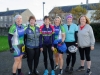 At the Kieran McAree Duathlon were (L-R) Riona Dunwoody, Patrica McKenna, Ellen McElroy, Grainne Curran, Eilish McKenna and EIleen Mulligan. Â©Rory Geary/The Northern Standard