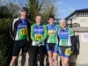Pictured at the Kieran McAree Duathlon last Sunday were (L-R) John Watters, Kieran McGarvey, Ann Morgan and Riona Dunwoody. Â©Rory Geary/The Northern Standard