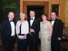 At the Monaghan Lions Club Charter Night were (L-R) Maurice Moffett, Pauline McVicar, Martin McVicar, Fern Ross and Alan Kilpatrick. Â©Rory Geary/The Northern Standard