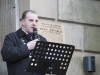 Noel Keelan, Mayor of Monaghan County Council, speaking at the Monaghan 1916 Brought Back To Life event. Â©Rory Geary/The Northern Standard