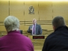 Prof Terence Dooley during his talk in Monaghan Courthouse. Â©Rory Geary/The Northern Standard