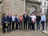Members of the Monaghan Canada Day committee at the day with Ambassador Kevin Vickers. In photo are (L-R) Carmel Murphy, Cllr Sean Conlon, Donal McElwaine, Mary Mullen, Brian Rice, Ambassador Kevin Vickers, Enda Galligan, Brian Clerkin, Trevor Connolly and Peadar McMahon. Â©Rory Geary/The Northern Standard