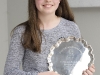 Ella Harvey, who was the winner of the U-12 English Singing. Â©Rory Geary/The Northern Standard