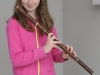 Erica McDonald, Baile MhuineachÃ¡in CCE, who was the winner of the U-12 Flute competition. Â©Rory Geary/The Northern Standard