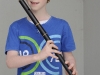 Conor Curran, Tullycorbet CCE, who was the winner of the U-12 Flute Slow Air and 2nd in the Flute. Â©Rory Geary/The Northern Standard