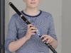 Mark Tomany, Tullycorbet CCE, who was winner of the U-15 Slow Air, 2nd in the Flute, 2nd in the Whistle and 2nd in Whistle Slow Air. Â©Rory Geary/The Northern Standard