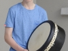 Ryan Murphy from Emyvale CCE, who was the winner of the U-154 BodhrÃ¡n competition. Â©Rory Geary/The Northern Standard