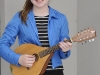 Dearbhla NÃ­ GhallchÃ³ir, Baile MhuineachÃ¡in CCE, who was winner of the U-15 Mandolin competition. Â©Rory Geary/The Northern Standard