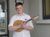 Oisin Murphy, Emyvale CCE, who was the winner of the U-18 Mandolin competition. Â©Rory Geary/The Northern Standard