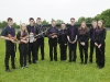 The members of the CeoltÃ³irÃ­ Drumlin Ceile Band, who were winners of the U-15 competition. Â©Rory Geary/The Northern Standard