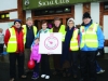 Some of the leaders of the Monaghan Operation Transformation Walk, before the lead off on the walk from the Monaghan Harps GFC last Saturday morning. In photo are (L-R) Kevin Boylan, Eamon O'Callaghan, Daisy Leonard, Michelle Murphy, Monaghan Sports Partnership, Tony Keenan, Colette Keenan and Pat Sheridan. Â©Rory Geary/The Northern Standard