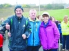 Hugh Coyle, left, with Owen and Ann Smyth, at the Monaghan Phoenix AC Goal Mile. Â©Rory Geary/The Northern Standard