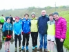 At the Monaghan Phoenix AC Goal Mile on St Stephen's Day were (L-R) Luke, Michael, Mark and Ann McManus, Kevin Skully and Liam and Emer Conway. Â©Rory Geary/The Northern Standard