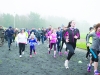 Some of the runners at the start of the Monaghan Phoenix AC Goal Mile. Â©Rory Geary/The Northern Standard