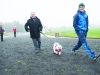 Kieran McMahon taking part in the Monaghan Phoenix AC Goal Mile on St Stephen's Day. Â©Rory Geary/The Northern Standard