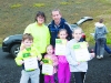 Members of the McCianna family who all participated in the Monaghan Phoenix AC Goal Mile on St Stephen's Day. Â©Rory Geary/The Northern Standard