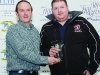 Brendan Flynn, left, presenting Martin McGuigan, with his awards for 3rd in Class 10. Missing from photo is Sam Clarke. Â©Rory Geary/The Northern Standard