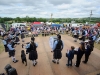 Members of the O'Neill Pipe Band, Clontibret, playing to the crowd at the Monaghan Veteran & Vintage Club vintage rally. Â©Rory Geary/The Northern Standard