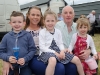 At the vintage rally were (L-R) Tiernan McAdoo, Kerrie Hurson, Lauren Rice, Frank Hurson and Leah Rice. Â©Rory Geary/The Northern Standard