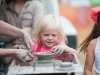 Danielle Lowey trying out pottery with Brenda McGin from Busy Bee Ceramics. Â©Rory Geary/The Northern Standard
