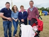 At the vintage rally were (L-R) George Wright, Niamh Brogan, Ellie Wright, Irene and Sydney Wright. Â©Rory Geary/The Northern Standard
