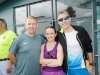 At the Monaghan 10 Miler were (L-R) Brendan Logue, Tina McCaul and Paul Woods from Derry. Â©Rory Geary/The Northern Standard