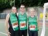 At the Monaghan 10 Miler from Carrick Aces were (L-R) Carmel McEneaney, Eric Byrne and Eithne McGorman. Â©Rory Geary/The Northern Standard