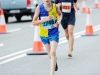Aaron Hall from Clones AC, taking part in the 5 Mile race. Â©Rory Geary/The Northern Standard