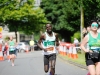 Winner of the Monaghan 10 Miler, Freddie Sittuk, Raheny AC, as he reached the finish of the race, last Sunday morning. Â©Rory Geary/The Northern Standard