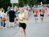 Charlotte Connolly from Glaslough Harriers, as she finished the Monaghan 10 Miler. Â©Rory Geary/The Northern Standard