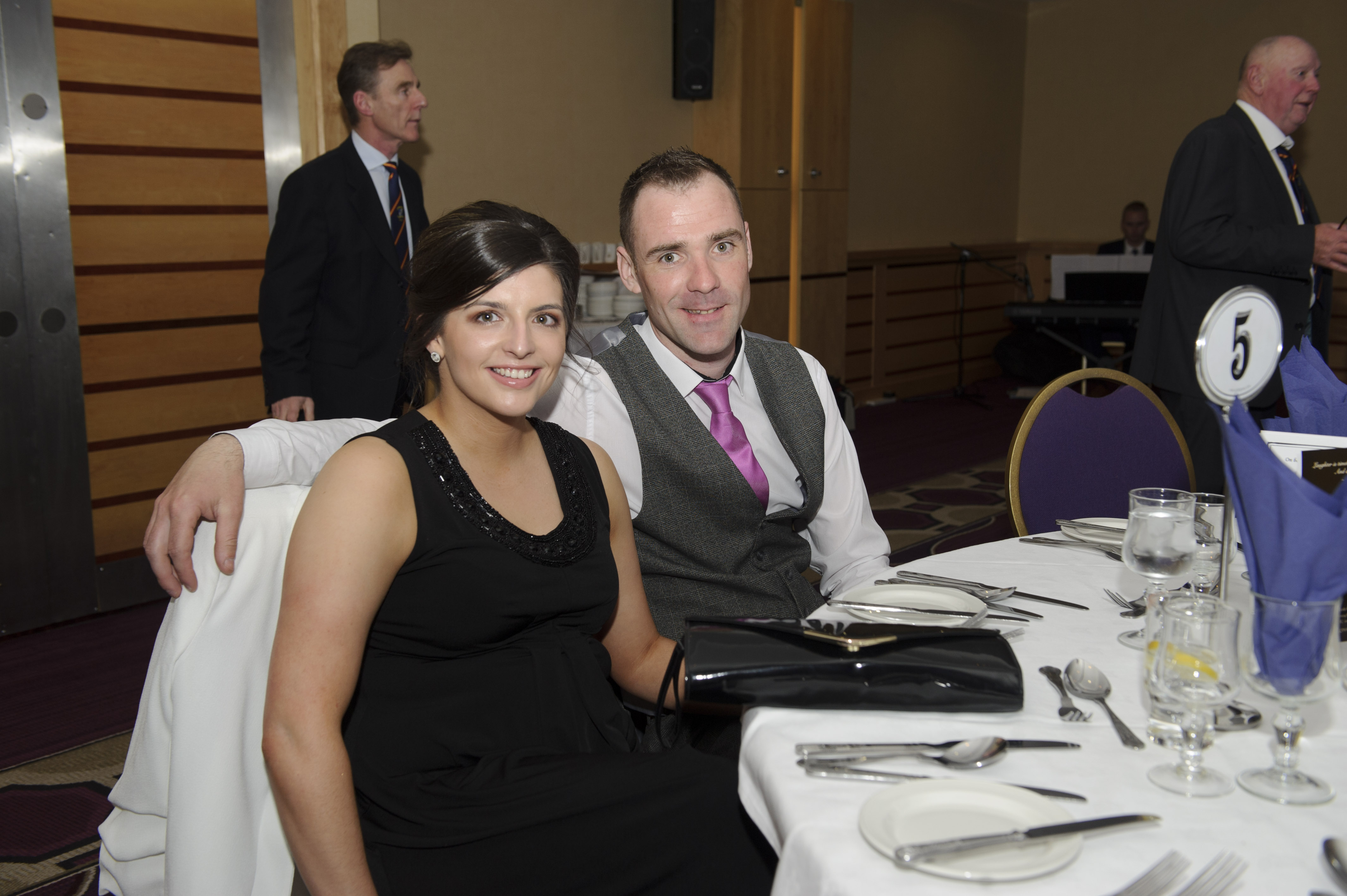 Brenda Flynn and Kevin Reilly at the Monaghan Motor-club 60th gala ball. Â©Rory Geary/The Northern Standard