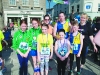 Some of the runners who took part in the Monaghan Town Runners Crocus 5k. Â©Rory Geary/The Northern Standard