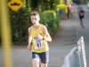 Liam McKenna, Glaslough Harriers, as he finished The Ned Run. Â©Rory Geary/The Northern Standard