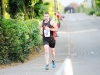 Ciaran Lappin reaching the finish of The Ned Run. Â©Rory Geary/The Northern Standard