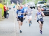 Some of the runners finishing The Ned Run in Scotstown, last Friday evening. Â©Rory Geary/The Northern Standard