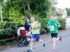 Declan Treanor and Damien Barry as they reached the finish of The Ned Run. Â©Rory Geary/The Northern Standard