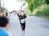 Ellen McElroy as she reached the finish of The Ned Run. Â©Rory Geary/The Northern Standard