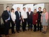 At the Clones Family Resource Centre's Peace of Mind positive mental health conference were (L-R) Gerry Lowry, Tusla, Lorna Soden, President, Monaghan ICA, Paddy Harte, International Fund for Ireland, Arthur Bray, Chairman, Clones Family Resource Centre, Shane Martin, Psychologist, Angela Graham, Clones Family Resource Centre, John Murphy, chairman, Solas Drop-In Centre and Dara MacGabhainn, Clones Family Resource Centre. Â©Rory Geary/The Northern Standard