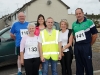 At the Friends of Roslea Shamrock's 5 Miler Cross Border Challenge, were (L-R) Eamon Smith, Ellie Linham, Bernie Smith, Liam Rooney, Friends of Roslea Shamrock's and Bridie and Sean McAleer. Â©Rory Geary/The Northern Standard