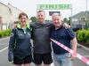 At the Friends of Roslea Shamrock's 5 Miler Border Challenge, were (L-R) Helen McCrystal, Damien Barry and Eamon Hackett. Â©Rory Geary/The Northern Standard